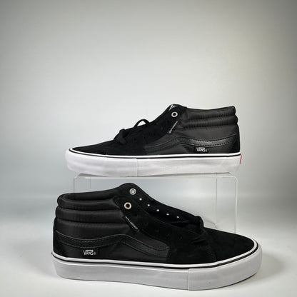Vans Anti Hero Black Sk8 Mid Pro (2019) Size 10 NEW s20196