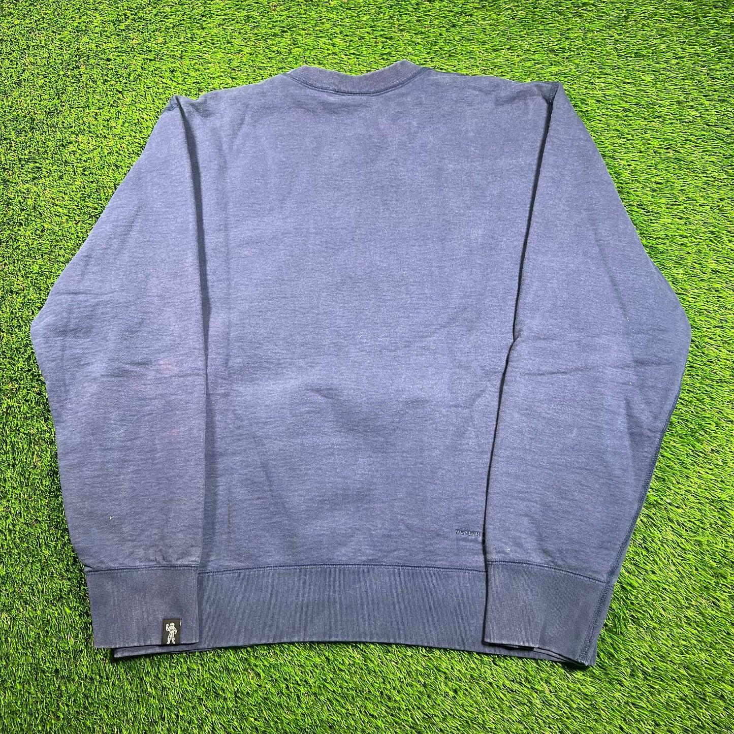 Billionaire Boys Club Astronut Navy Blue Crewneck Size Large USED x16262