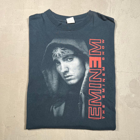 The Eminem Show 2002 Black Tee Size Medium Used