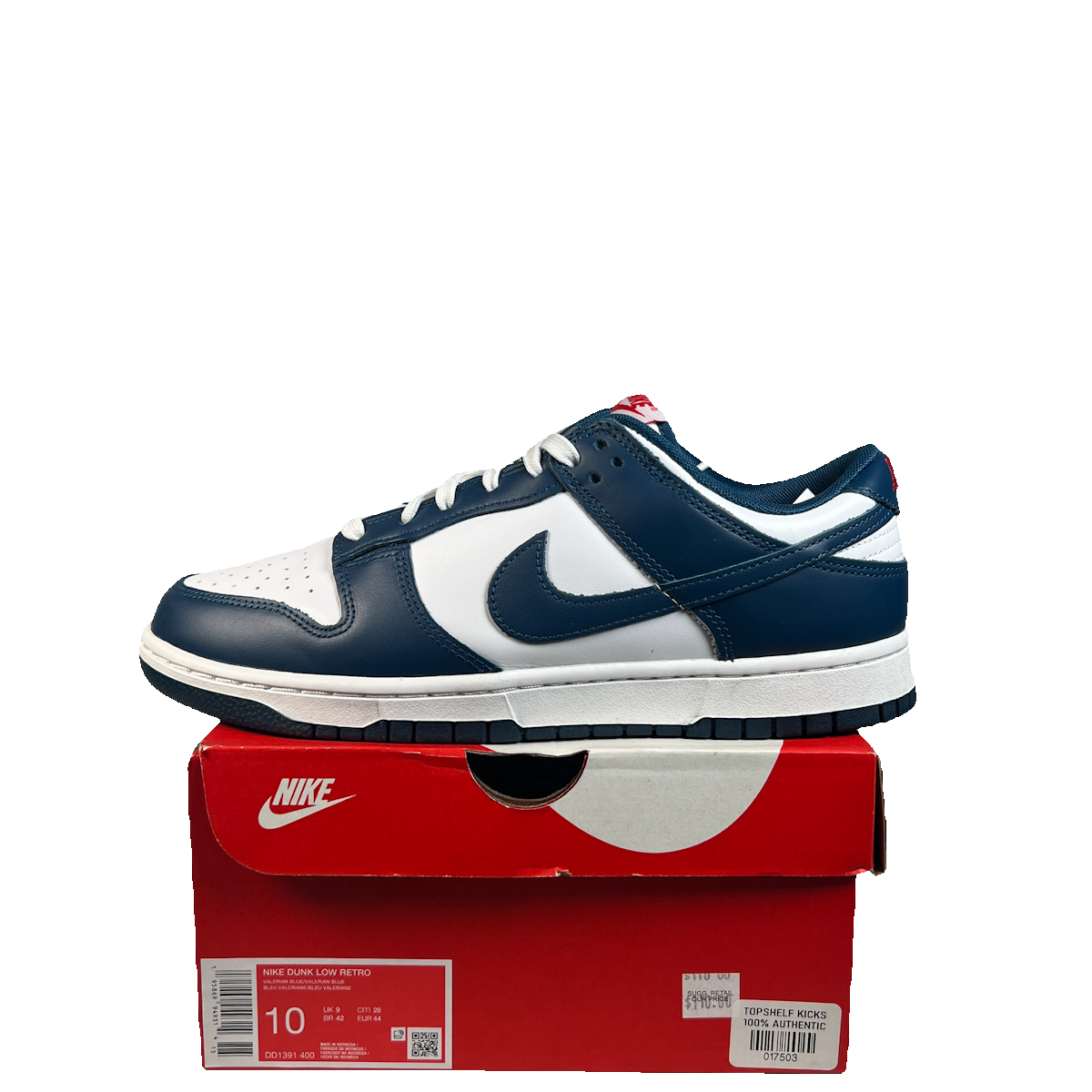 Nike Dunk Low Valerian Blue (2022) Size 10 USED s22956