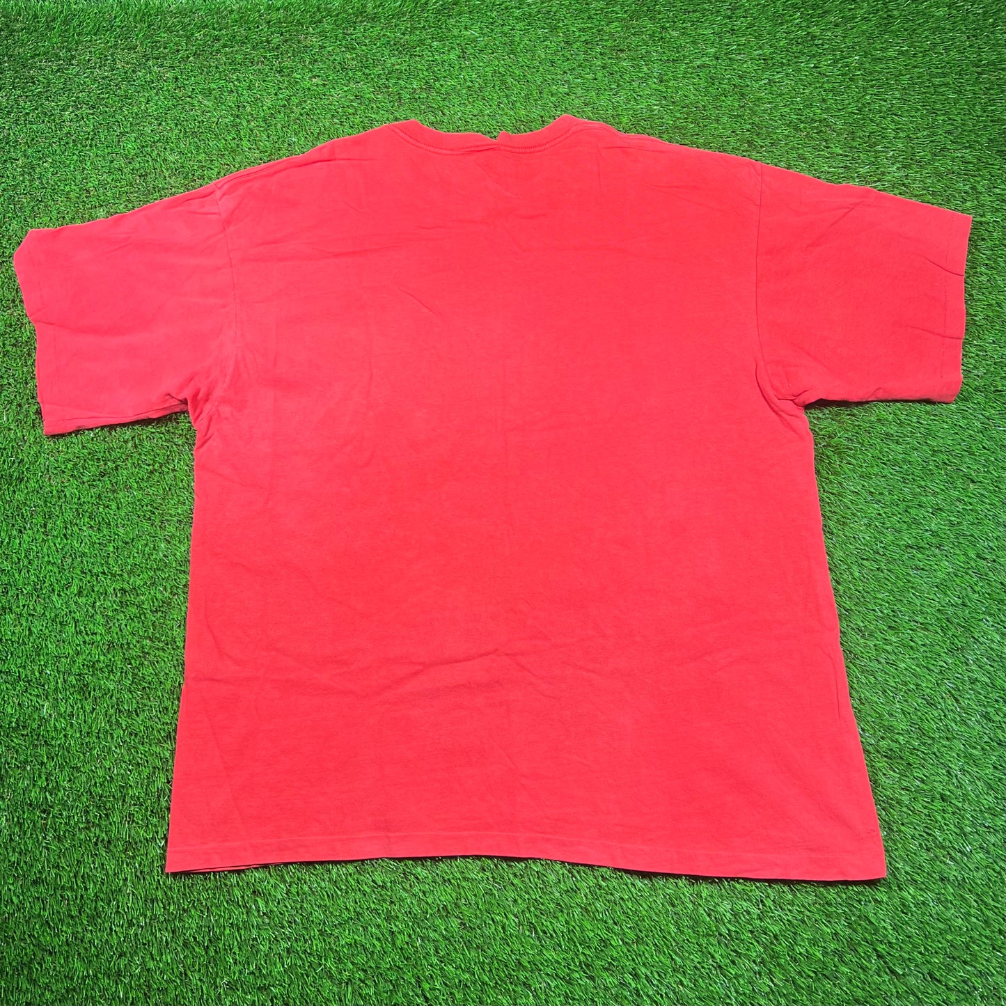 1990s Nike Jordan Defensive Players of The Year Red Tee Size XXL USED v18626
