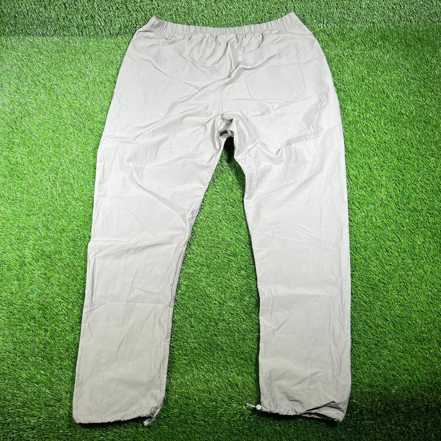 Fear of God FOG Essentials Stone Nylon Track Pants Size XXL USED x14718