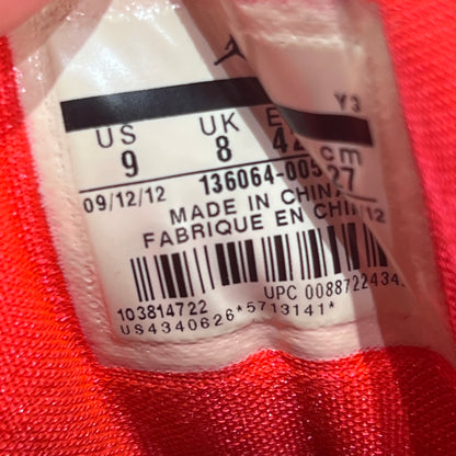 Jordan 3 Crimson (2013) Size 9 USED s22456