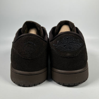 Jordan 1 Low Travis Scott Velvet Brown (2024) Size 9 USED s20246