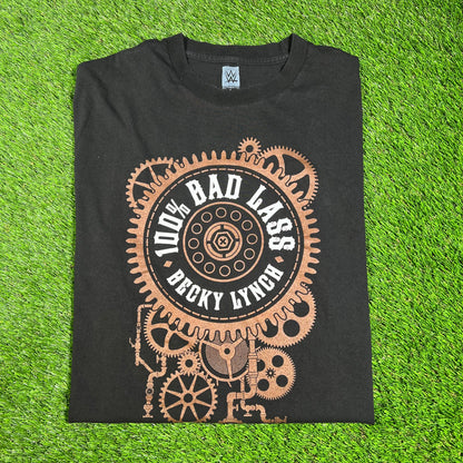 Becky Lynch Black WWE Tee Size Large USED v16663