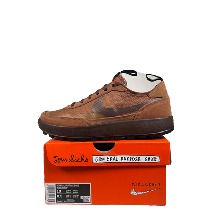 NikeCraft General Purpose Shoe Tom Sachs Field Brown (2023) Size 8.5M/10W NEW s21438