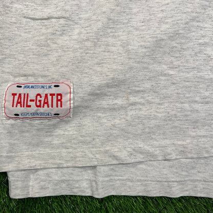 1990s Denver Broncos "Tailgate Team" Grey Tee Size XL USED v18484