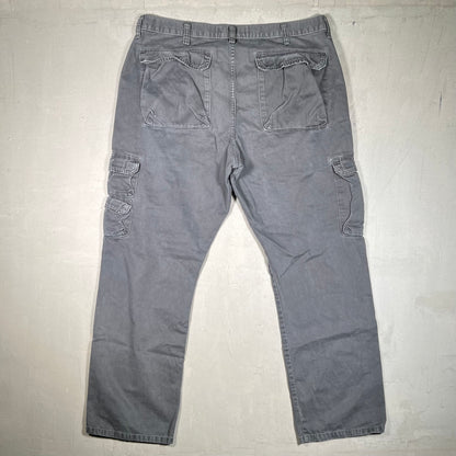 Wrangers Dark Grey Cargo Pants Size 38x32 USED v19472