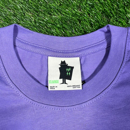 Real Bad Man Crimewave Space Bass Purple Tee Size XL NEW x14703