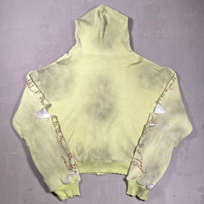 Vale Glitch Thermal Zip Up Hoodie Size Large NEW x18509