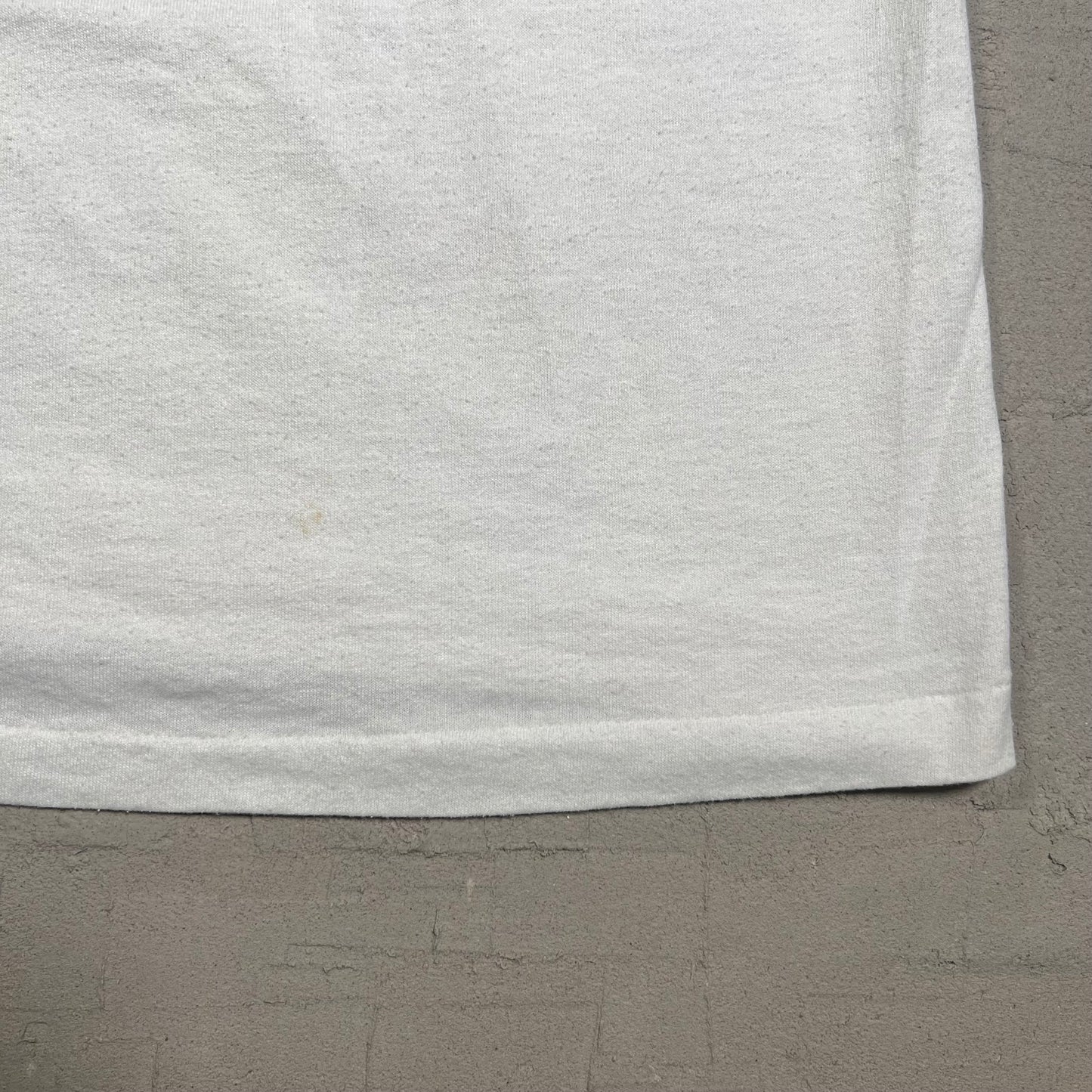 1992 Penguins Stanley Cup Champs White Tee Size XL USED v16675