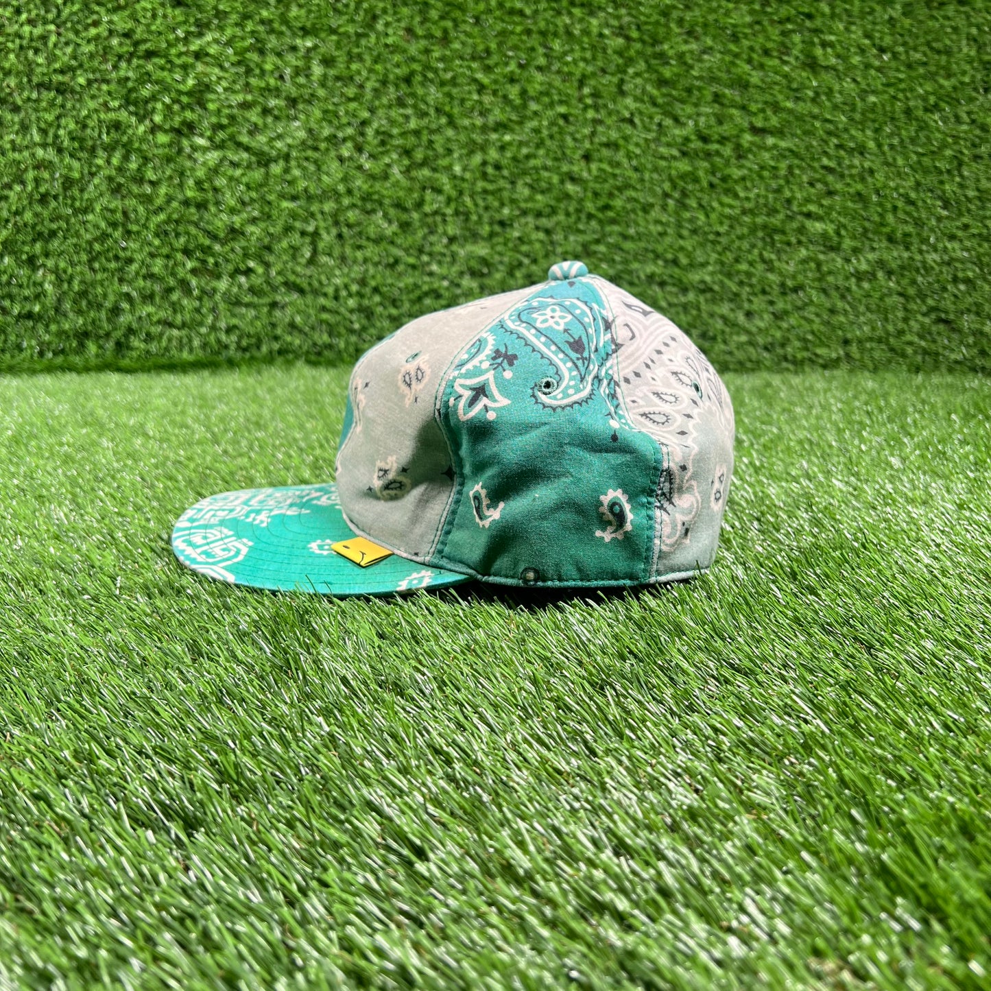 Kapital Kountry Green Paisley Hat USED x16021
