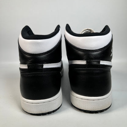 Jordan 1 Black White (2014) Size 11.5 USED s5200