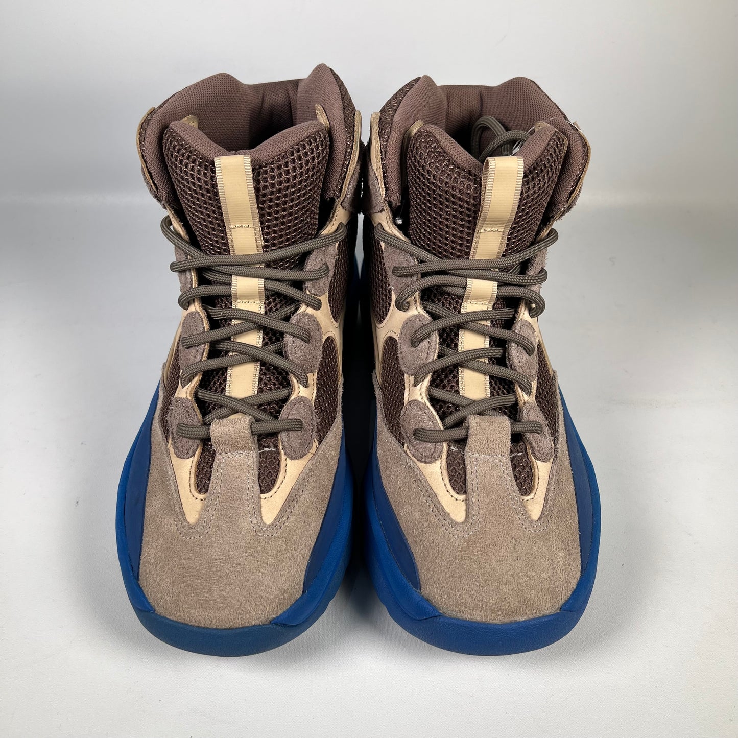 Yeezy Desert Boot Taupe Blue Size 10.5 USED s9292