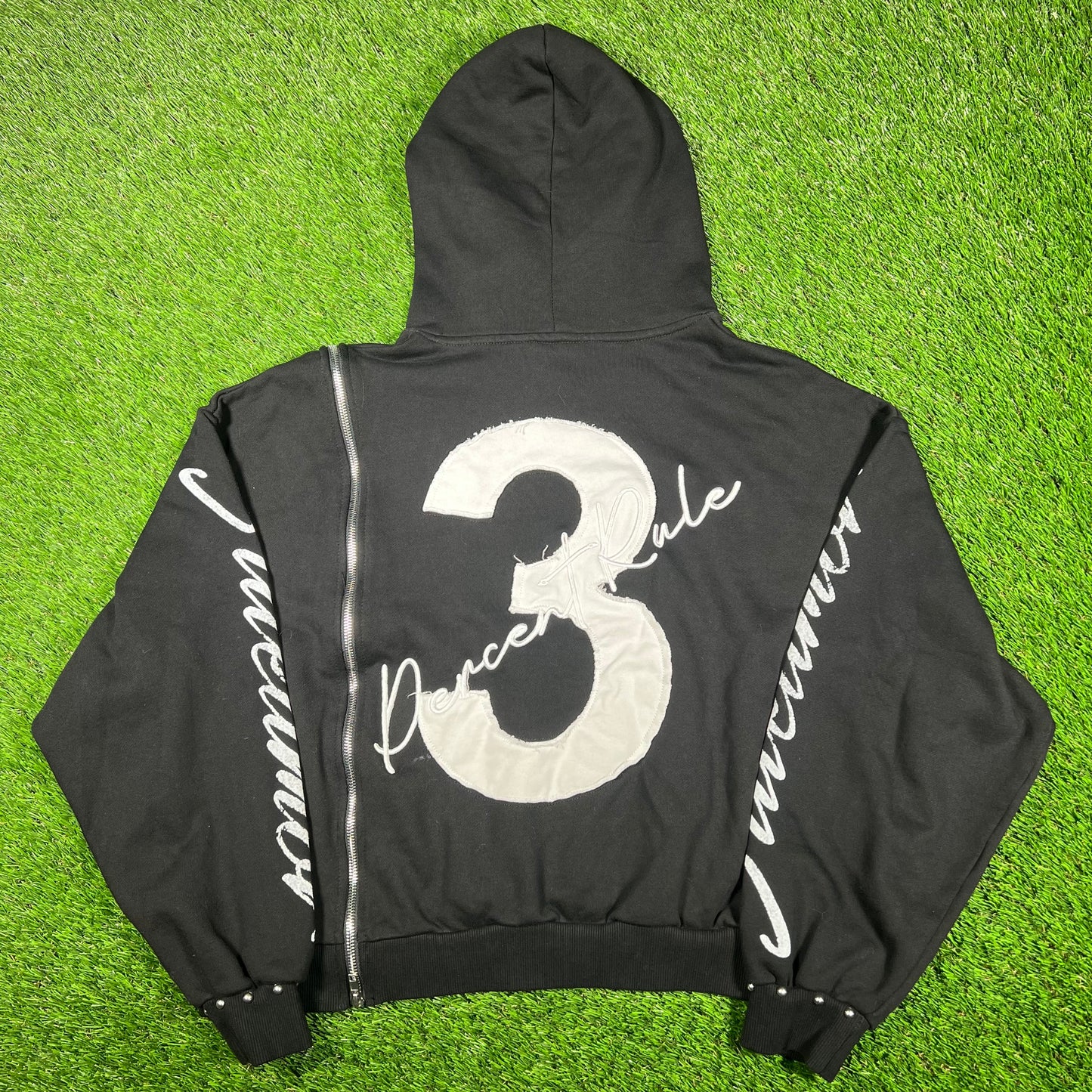 Stile De Amor Virgil Black Hoodie Size Small USED x14835