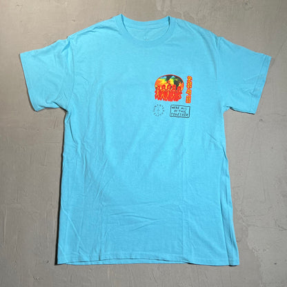 Travis Scott Class of 2020 Blue Tee Size Medium USED x17673