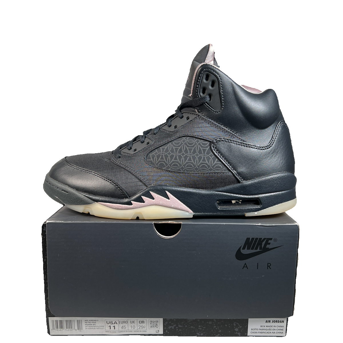 Jordan 5 PSG Off Noir (2025) Size 11 USED s22575