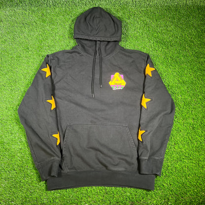 Palace London Black Hoodie Size Large USED x14304