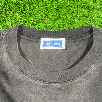 Kith Rangers Face Off Washed Black Tee Size Medium USED x16565