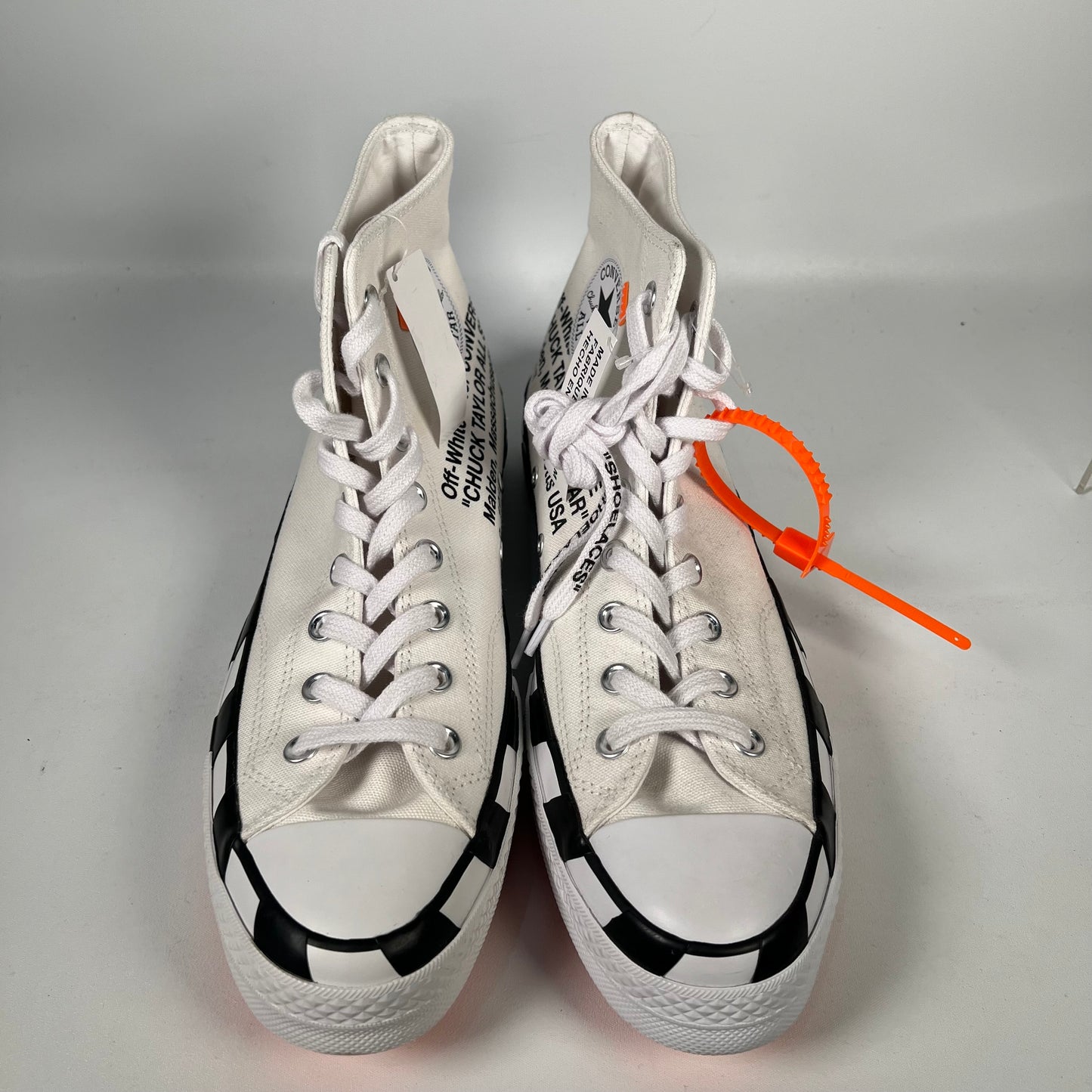 Off White Converse All Star Size 7.5 NEW s11453