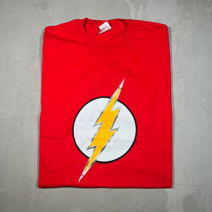 1990s DC Comics Flash Red Tee Size XL USED v18301