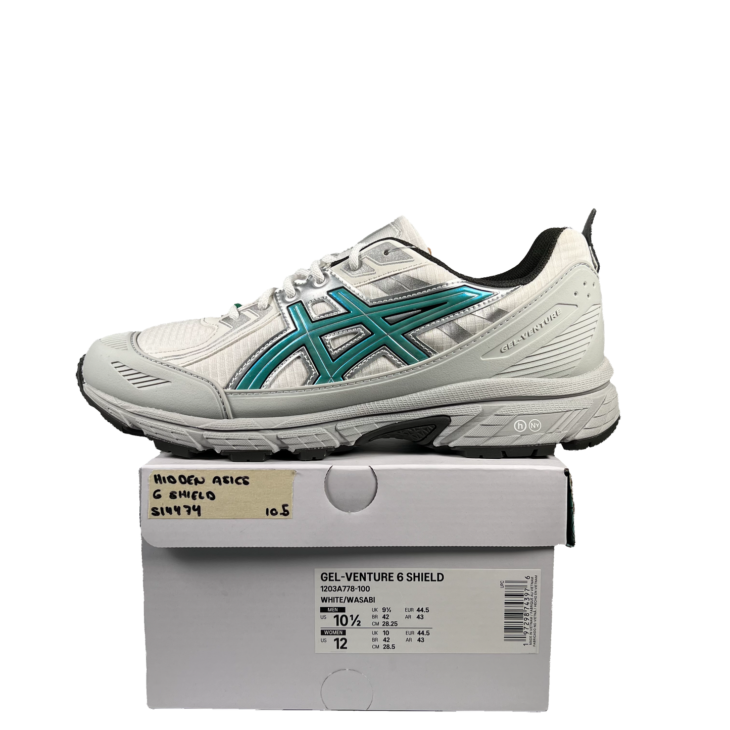 ASICS Gel-Venture 6 Shield Hidden NY Size 10.5 NEW s14474