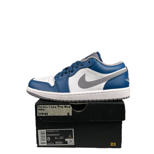 Jordan 1 Low True Blue Size 8 NEW s15153