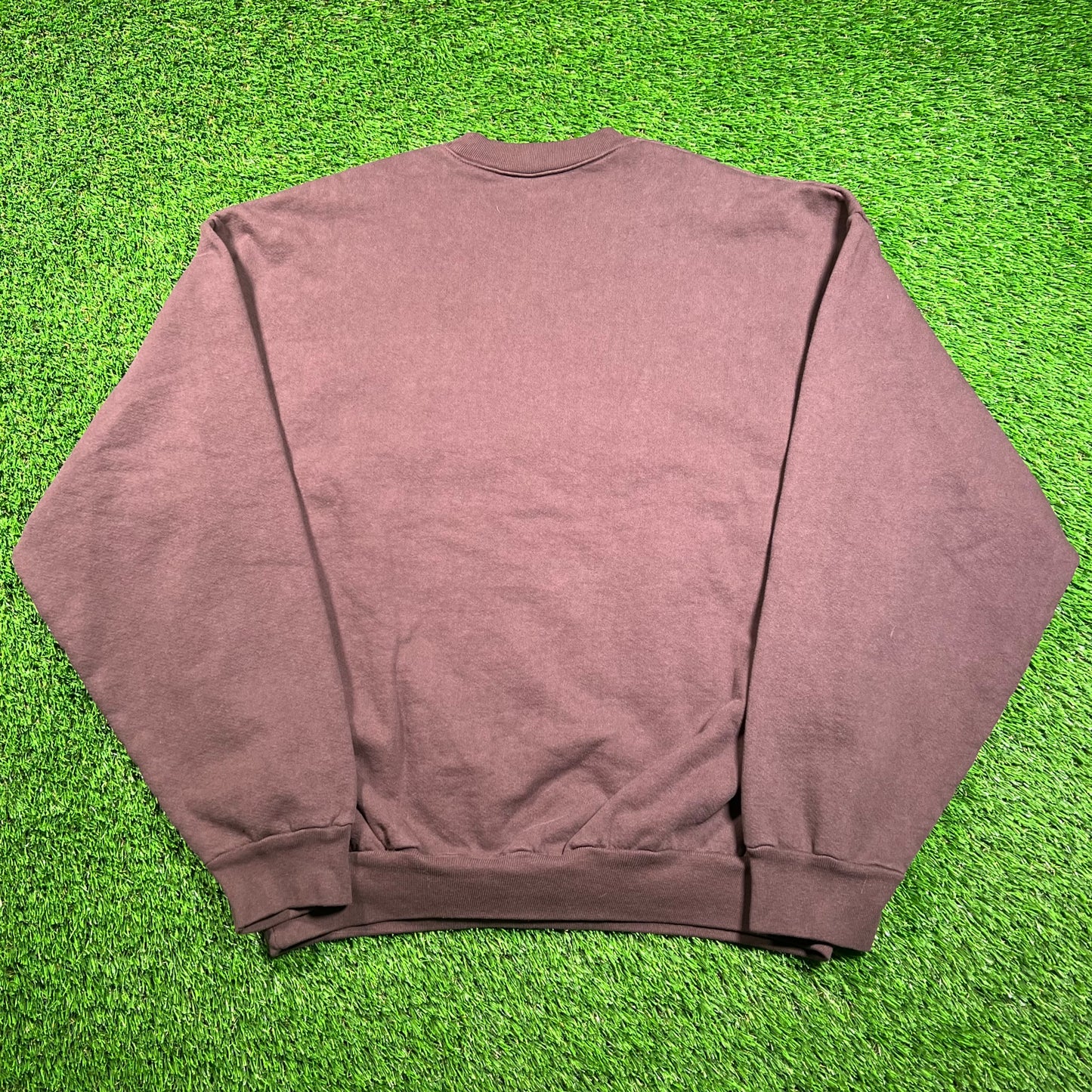 Los Angeles Apparel Brown Heavyweight Crewneck Size Large USED x16505