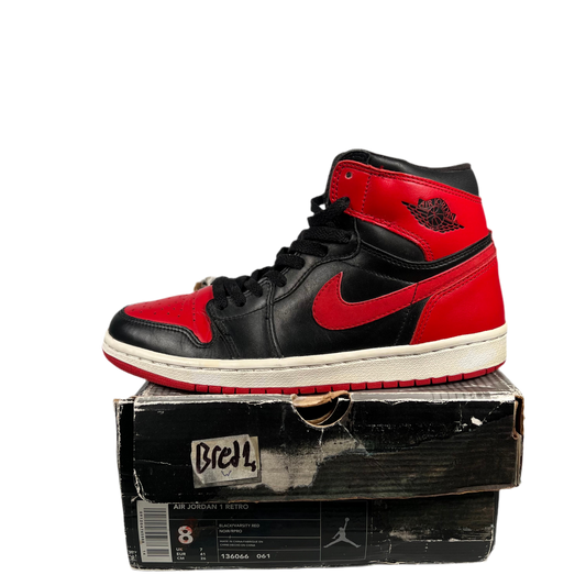Jordan 1 Bred (2001) Size 8 USED s6872