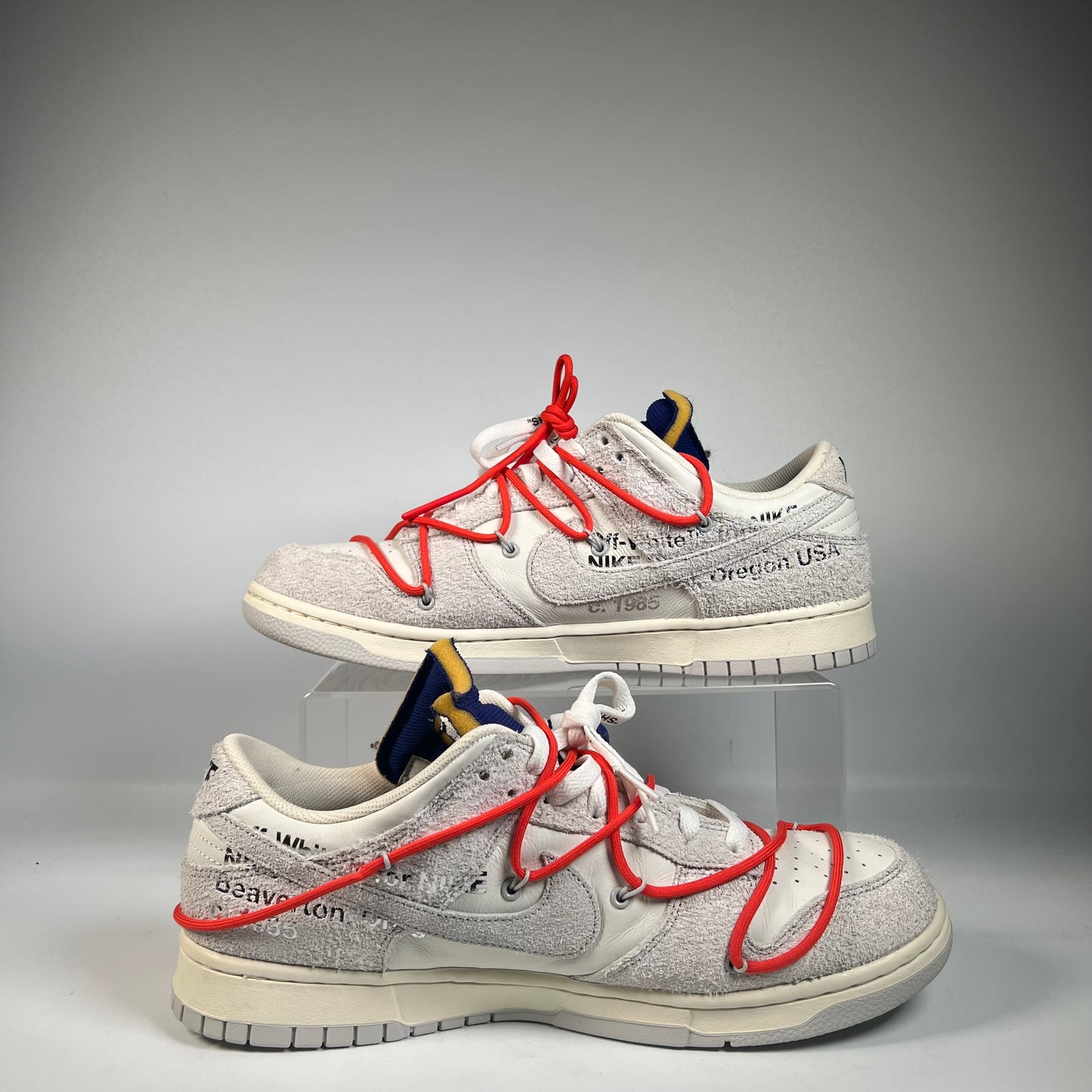 Nike Dunk Low Off White Lot 13 (2021) Size 13 USED s21903