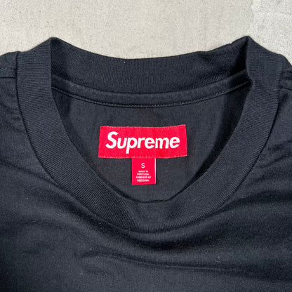 Supreme Intarsia Black Longsleeve Size Small USED x18530