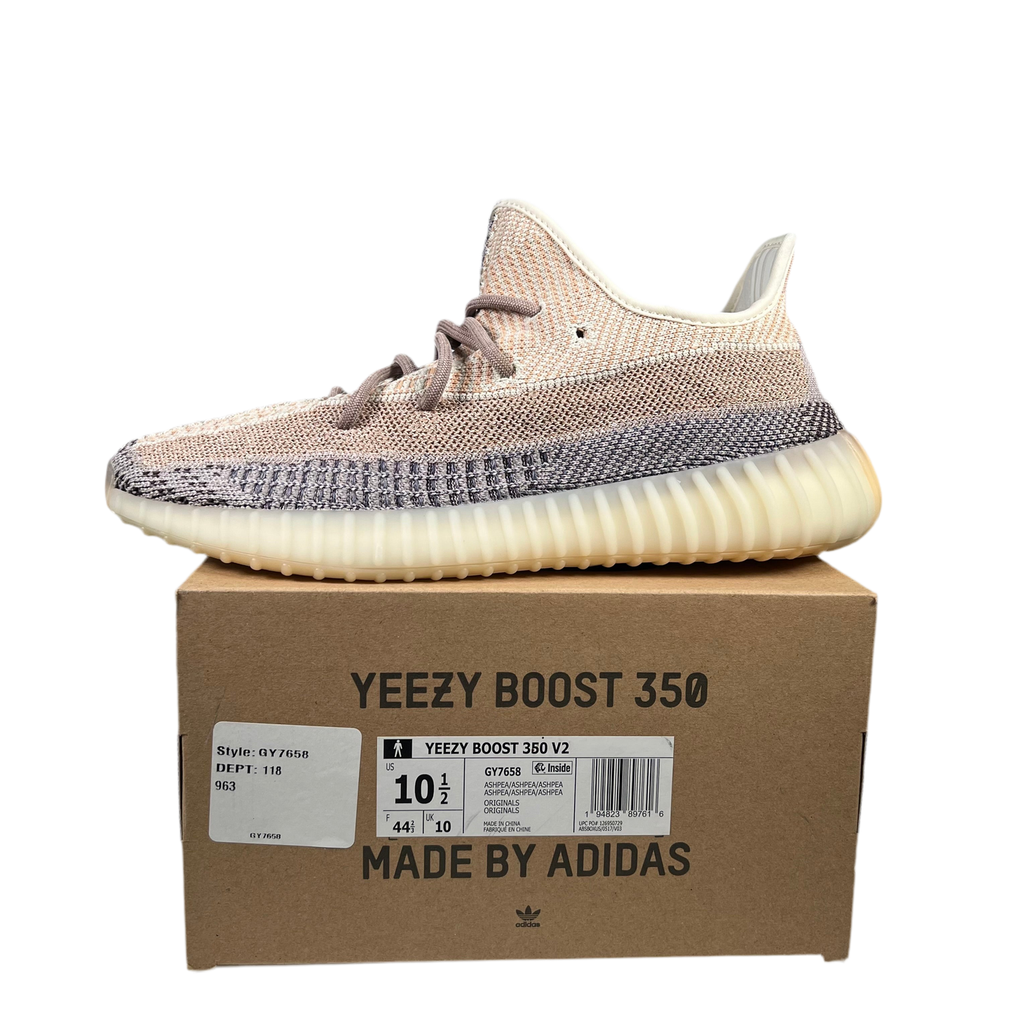 Yeezy 350 Ash Pearl (2021) Size 10.5 NEW s18340