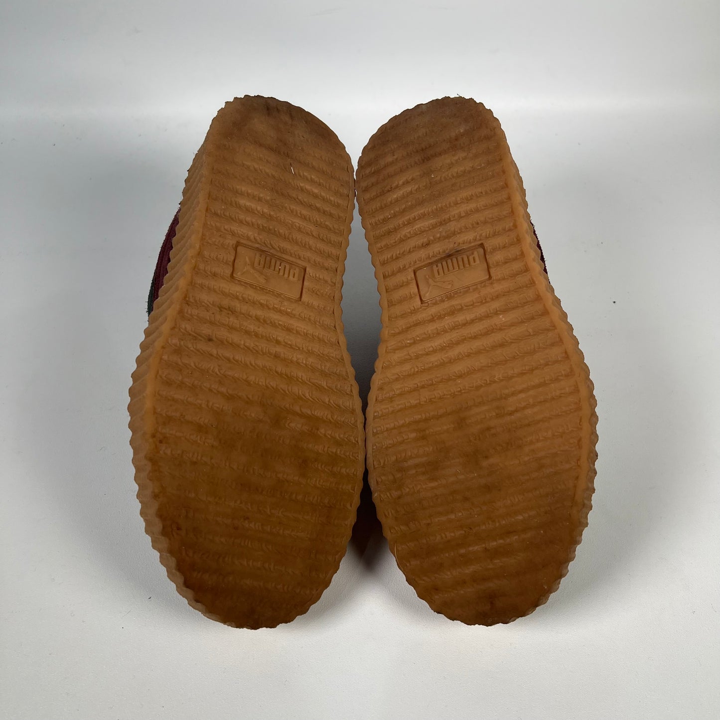 Puma Creepers Rihanna Fenty Suede Green Size 4M/5.5W USED S18471