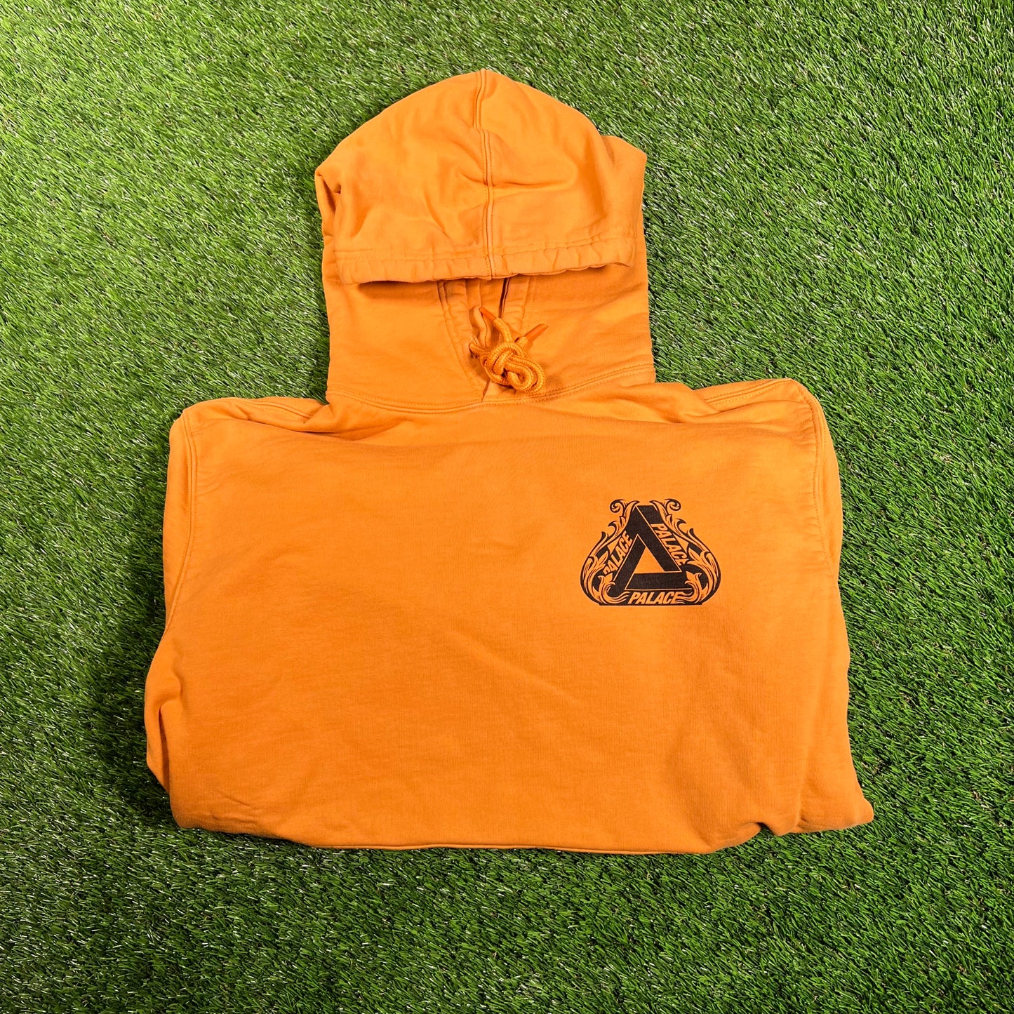 Palace Artois Dark Yellow Hoodie Size Medium USED x14100