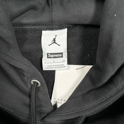 Supreme Jordan Black Hoodie (2024) Size Small NEW x18504