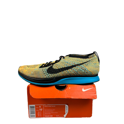 Nike Flyknit Racer Sherbet (2015) Size 9 USED s22140