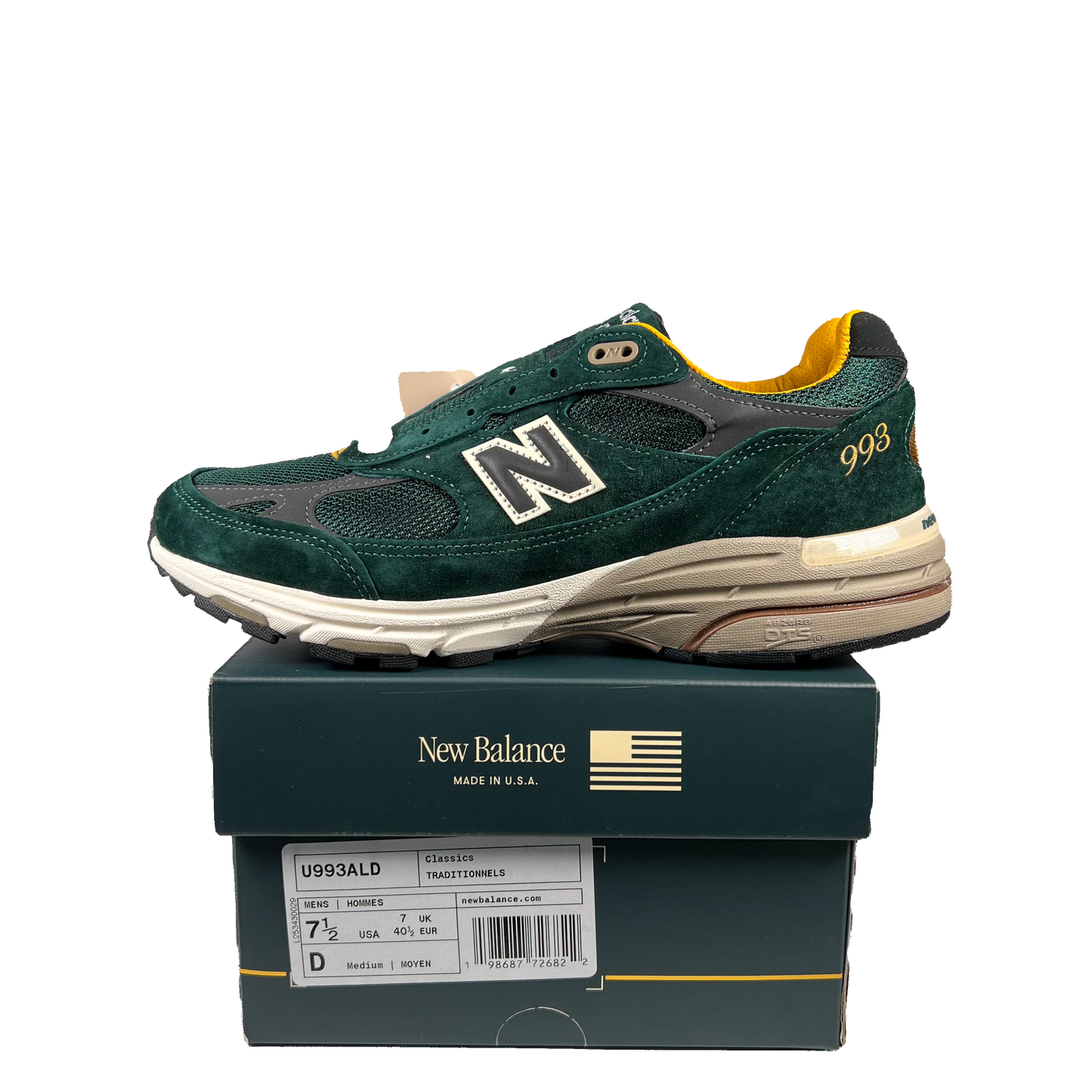 New Balance 993 Aime Leon Dore Pine Grove (2025) Size 7.5 NEW s19193