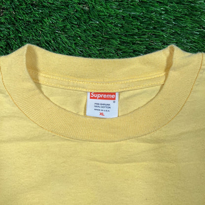 Supreme Okole Hula Yellow Tee (2005) Size XL USED x16723