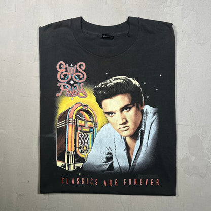 1992 Elvis classics are forever tee black Size XL USED v13849