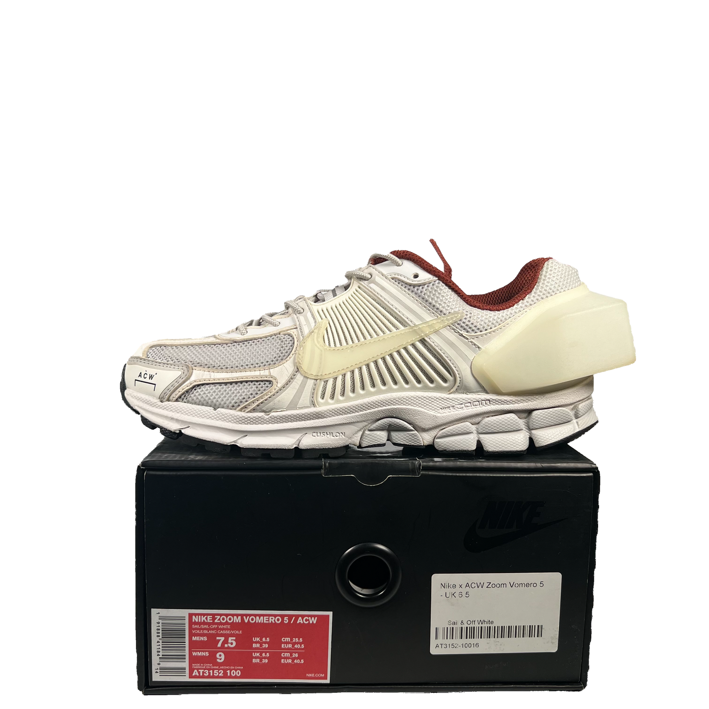 Nike Zoom Vomero 5 A Cold Wall Sail (2018) Size 7.5 USED s20295