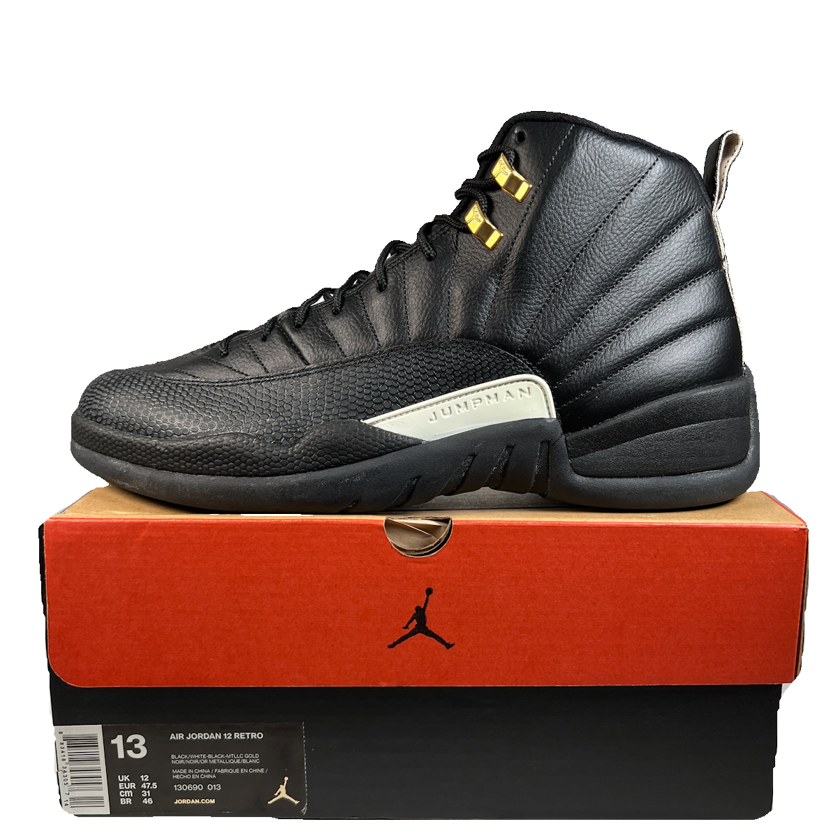 Jordan 12 The Master (2016) Size 13 NEW s22931