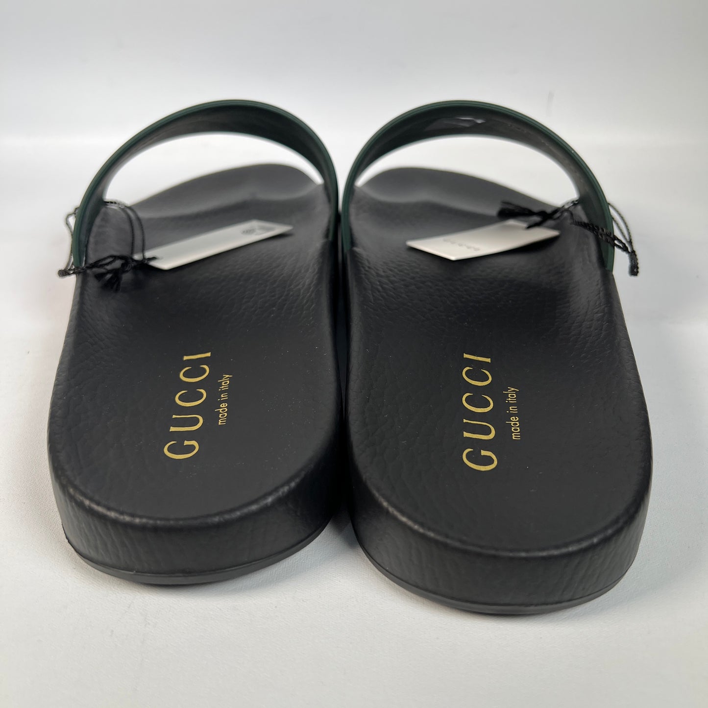 Palace x Gucci Logo Web Slide Sandal Black (2022) Size 11 NEW s22577