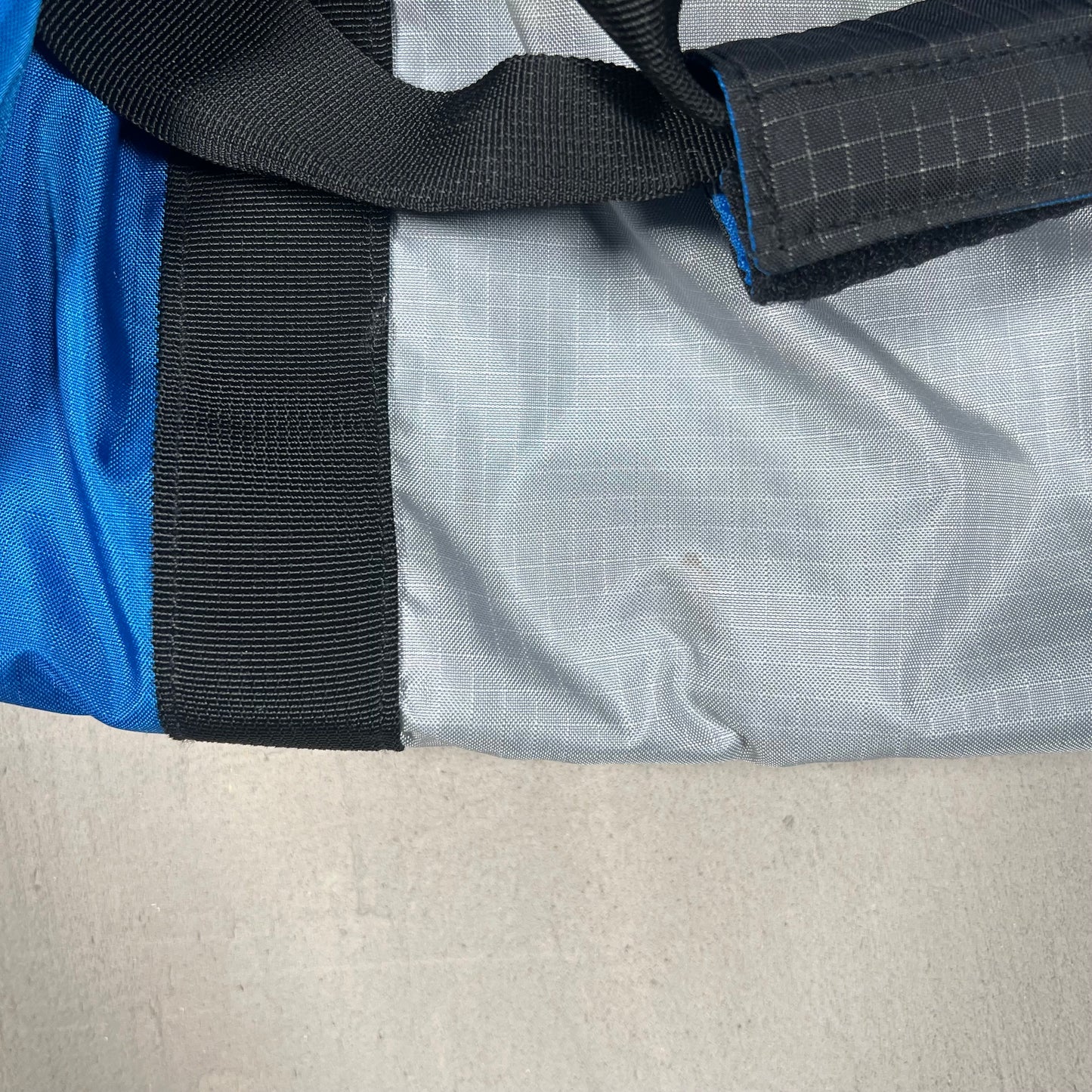 Supreme Logo Duffle Bag Blue (2023) USED x17099