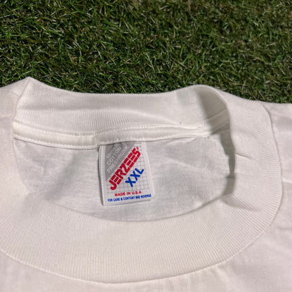 1991 Rat Fink Sex Was Safe Hot Rods White Tee Size XXL NEW v16429