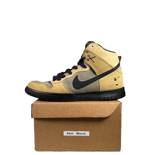 Nike SB Dunk High Chrome Ball Incident (2010) Size 9 USED s20392