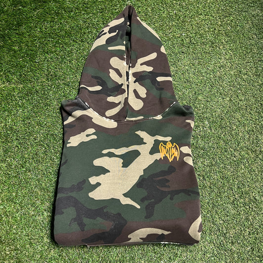 Warren Lotas Orange Reaper Camo Hoodie Size Small USED x14152