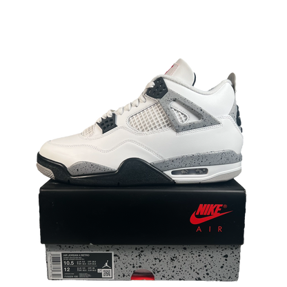 Jordan 4 White Cement (2025) Size 10.5 NEW s22143