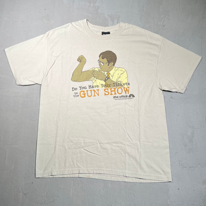 The office Dwite Tan Tee Size XL USED v3317