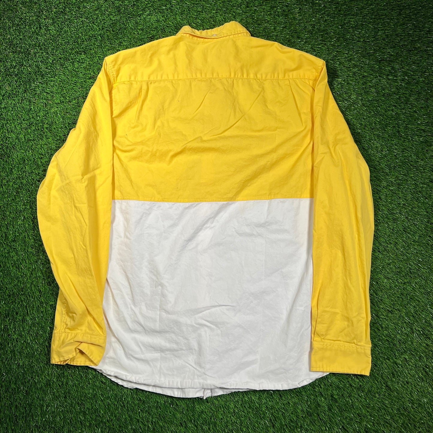 Supreme Competition Shirt Yellow (2014) Size XL USED x16118