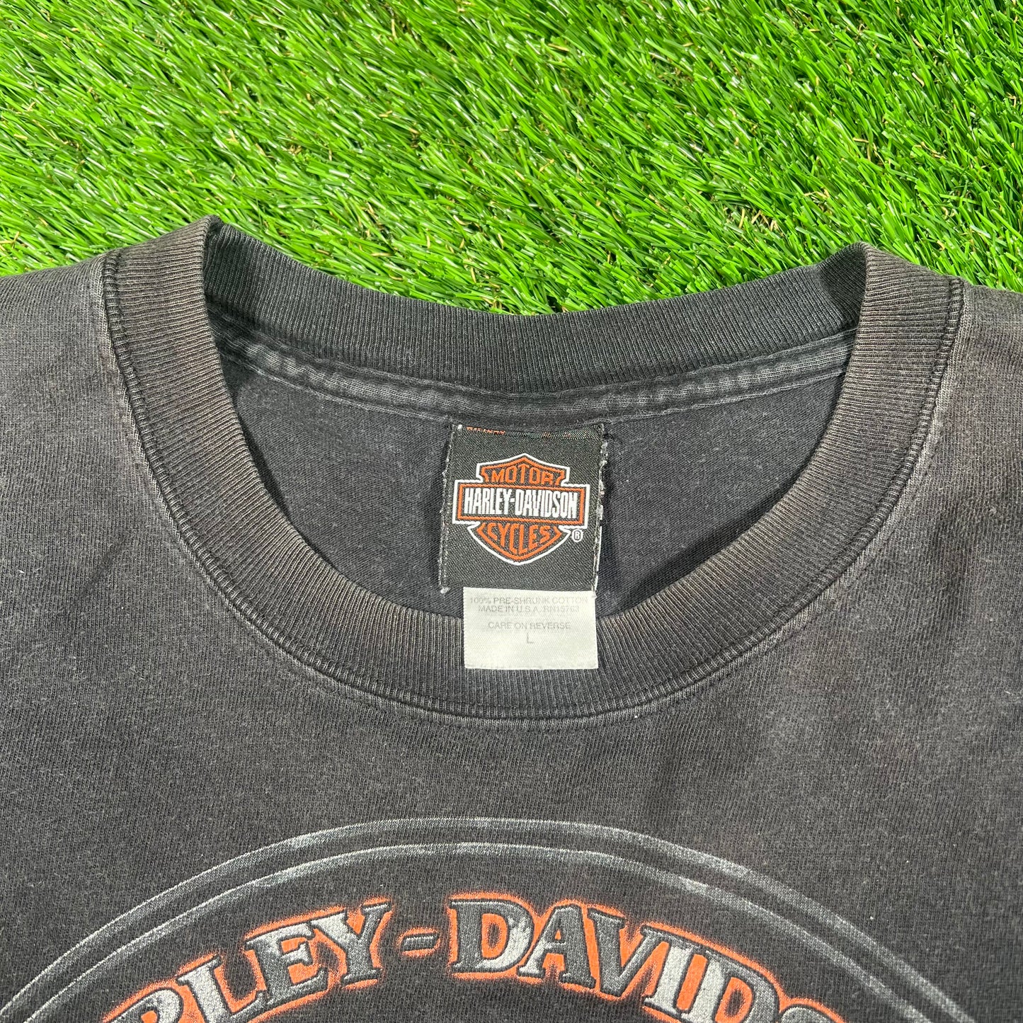2007 Harley Davidson Black Lebanon NJ Tee Size Large USED v17988